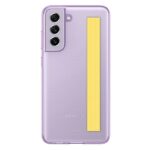 Etui Samsung EF-XG990CVEGWW S21 FE 5GG990 lawendowy/lavender Slim Strap Cover