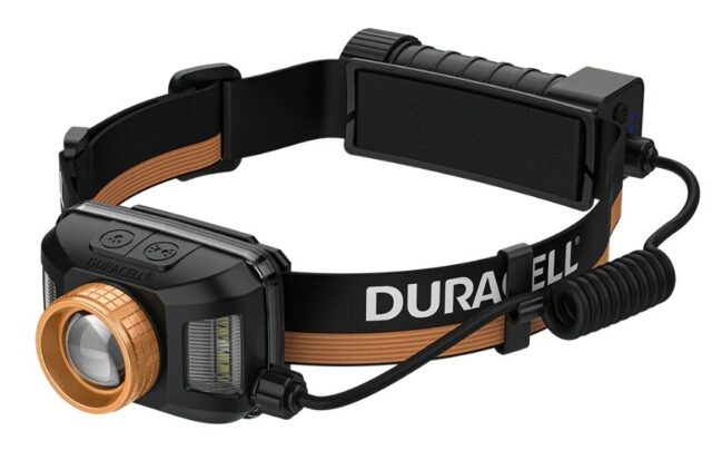 Duracell DH1500R Headlamp black  orange - imagine 2