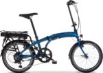 Snapp City-E folding electric bicycle  blue - imagine 3