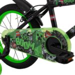 Huffy Bike Minecraft 16  Black 21644W - imagine 2