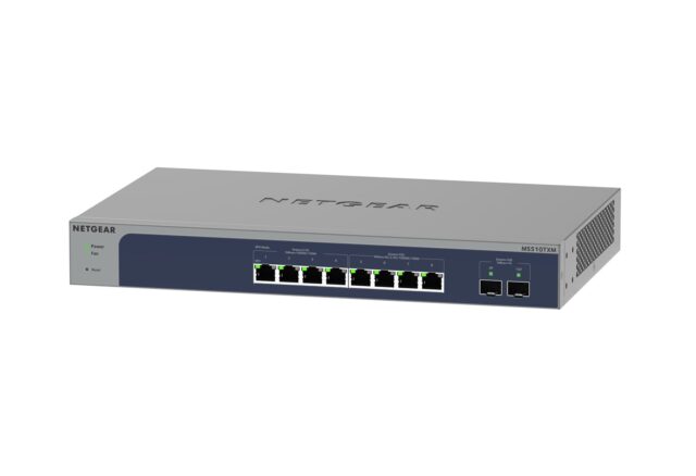 NETGEAR 8-Port Multi-Gigabit/10g Ethernet Smart Managed Pro Switch with 2 SFP+ Ports (MS510TXM) - imagine 4