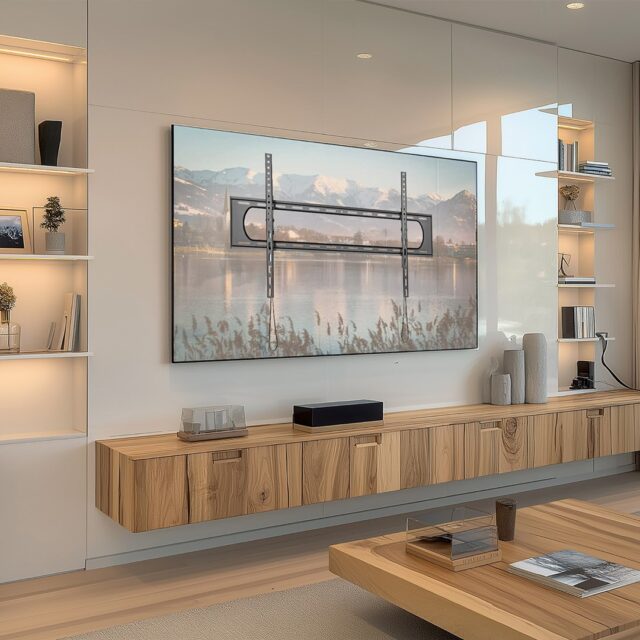 Maclean TV or monitor mount  max. VESA 900x600  60-120   120kg  black  MC-750N - imagine 8