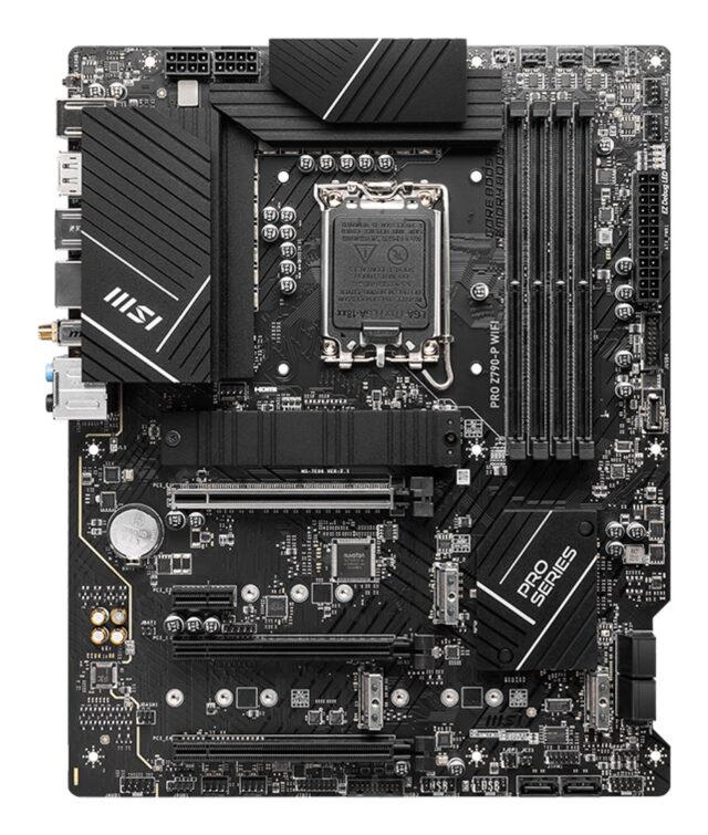 MSI PRO Z790-P WIFI motherboard Intel Z790 LGA 1700 ATX - imagine 2
