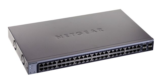 NETGEAR GS748Tv6 Managed L2/L3/L4 Gigabit Ethernet (10/100/1000) Black  Grey - imagine 2
