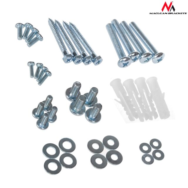 Maclean MC-774 TV stand 32-55  max vesa 400x400 35kg - imagine 7