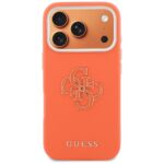 Case Guess FW Resin Logo for iPhone 17    Pro Max orange - imagine 3