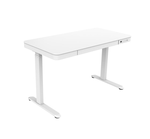 Activejet Desk with electric height adjustment 140x70 ET119W-C white - imagine 12