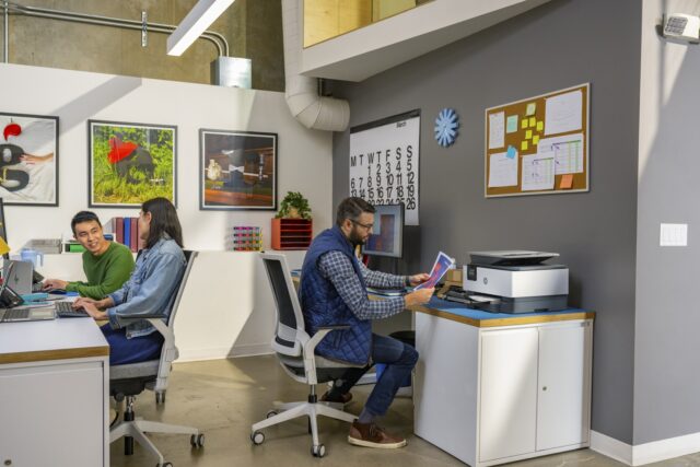 HP OfficeJet Pro 9120b Wireless All-in-One Color Printer  Two-sided printing; Copier  Scanner - imagine 12