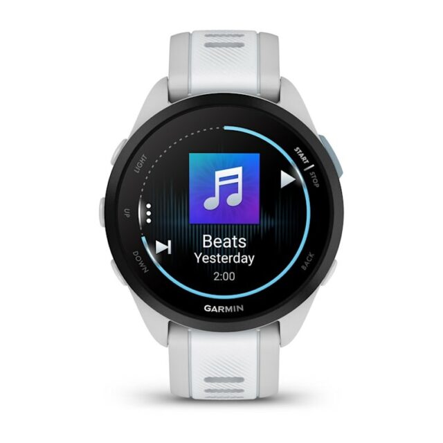 Garmin Forerunner 165 Music 3.05 cm (1.2 ) AMOLED 43 mm Digital 390 x 390 pixels Touchscreen Grey GPS (satellite) - imagine 4