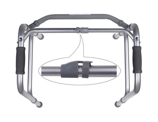 Aluminium rehabilitation tri-functional walker - imagine 22