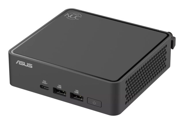 Komputer ASUS NUC 15 PRO RNUC15CRKU500003 (ARL-H 28W (U5 225H)  noRAM  noStorage  Integrated VGA  noOS  UK Cord  Kit) - imagine 6