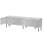 RTV cabinet ABI 4D 200x38x62 white matt - imagine 2