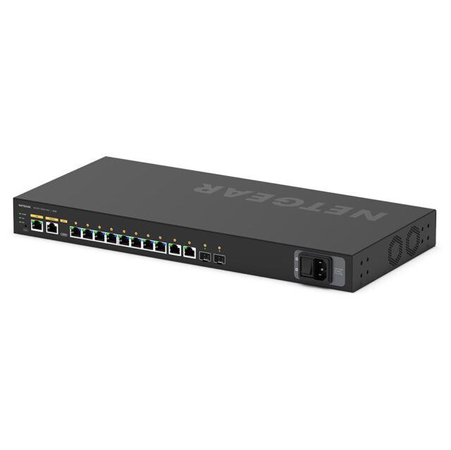 NETGEAR M4250-10G2F Managed L2/L3 Gigabit Ethernet (10/100/1000) Power over Ethernet (PoE) 1U Black - imagine 2