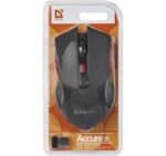 MOUSE DEFENDER ACCURA MM-275 RF BLACK & RED OPTICAL 1600DPI 6P - imagine 3