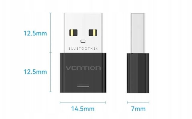 Adapter Vention USB Bluetooth 5.4 - imagine 2