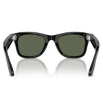 RAY-BAN WAYFARER (RW4006) SHINY BLACK / G15 GREEN (C 601/7150) - imagine 3