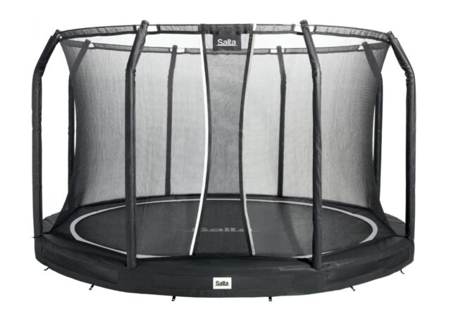 Trampoline Premium Ground Combo 251 cm black - imagine 3