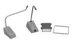 Contacta STS-K035-G-RH Intercom Curved Right-Microphone System  free-standing - imagine 3