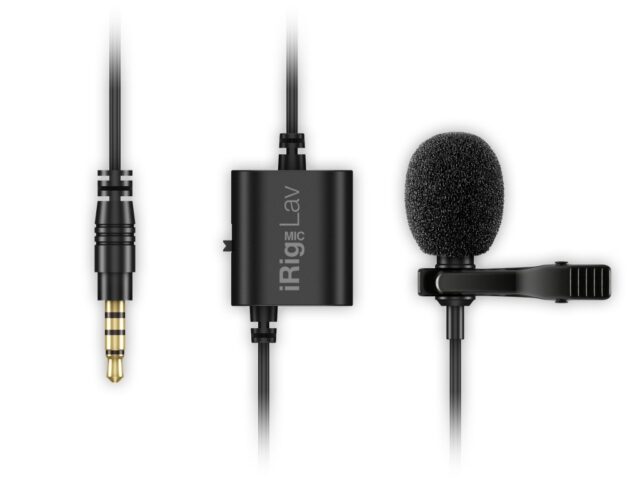 IK Multimedia iRig Mic Lav Black Clip-on microphone - imagine 11