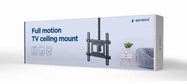 Gembird CM-70ST-01 TV mount/stand 177.8 cm (70 ) Black - imagine 16