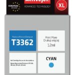 Activejet AE-33CNX Ink cartridge (replacement for Epson 33XL T3362; Supreme; 12 ml; cyan)
