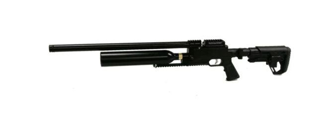 Air rifle Kral Puncher Jumbo Dazzle PCP black 5 5 mm EKP - imagine 8