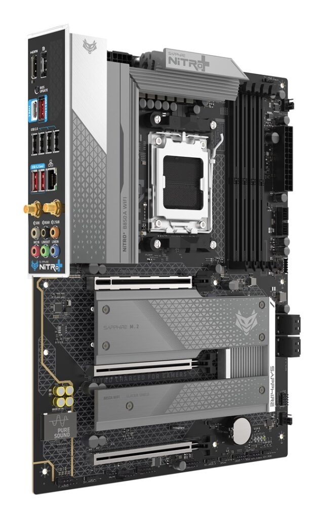 Sapphire NITRO+ B850A WIFI 7 AMD B850 Socket AM5 micro ATX - imagine 2