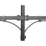 Maclean MC-884 monitor mount / stand 81.3 cm (32 ) Black Desk - imagine 7