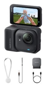 Insta360 GO Ultra Standard Black action sports camera 4K Ultra HD 25.4 / 1.28 mm (1 / 1.28 ) Wi-Fi 52.9 g