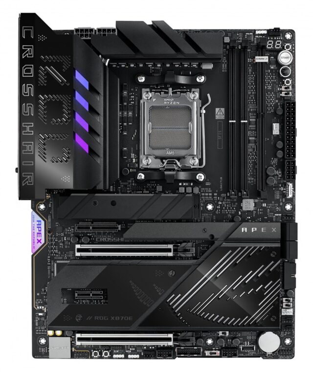 ASUS ROG CROSSHAIR X870E APEX AMD X870E Socket AM5 ATX - imagine 2
