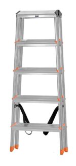 Krause Dopplo double-sided step ladder silver - imagine 4