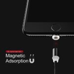 USAMS Kabel magnetyczny U-Sure USB-C1m 2.1A pleciony czarny/black SJ293USB01 (US-SJ293) - imagine 5