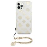 Guess GUHCP12LKSPEGO iPhone 12 Pro Max6,7" gold hardcase Peony Chain Collection - imagine 3
