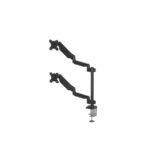Fellowes Ergonomics arm for 2 vertical monitors - Platinum series - imagine 3