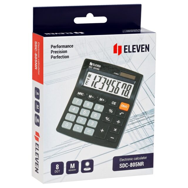 Eleven office calculator SDC-805NR - imagine 6