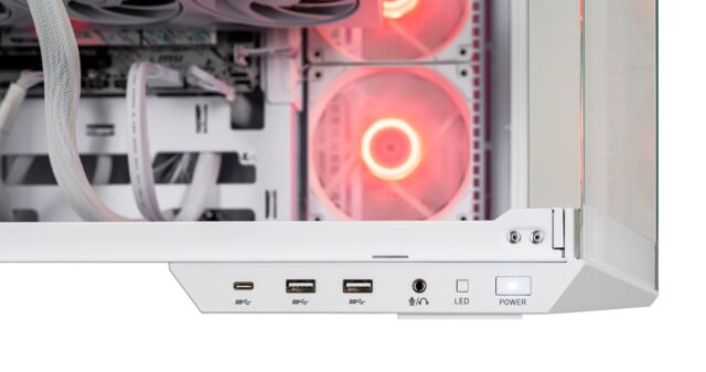 Actina 5901443434290 PC AMD Ryzen™ 7 7800X3D 32 GB DDR5-SDRAM 1 TB SSD NVIDIA GeForce RTX 5070 Ti Windows 11 Home Midi Tower White - imagine 9