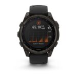 Garmin fenix 8 3.3 cm (1.3 ) 51 mm Digital 260 x 260 pixels Touchscreen Titanium Wi-Fi GPS (satellite) - imagine 2