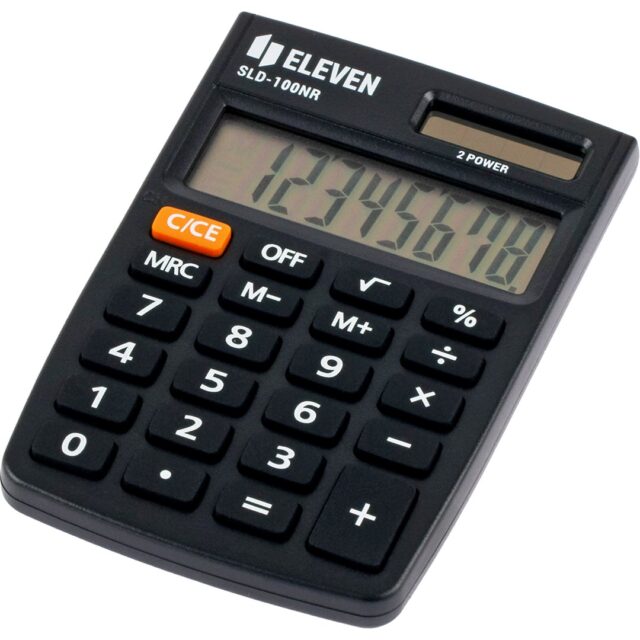 Eleven SLD-100NR pocket calculator - imagine 3