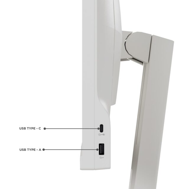 Lenovo C24d-20 computer monitor 61 cm (24 ) 1920 x 1200 pixels Full HD LED Grey  White - imagine 9