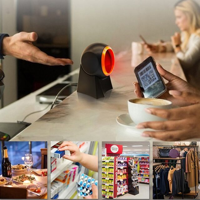 Qoltec 50857 Wired desktop barcode scanner 1D | 2D - imagine 8