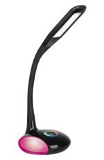 Activejet LED desk lamp VENUS BLACK with RGB base - imagine 2