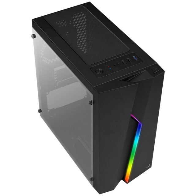 Aerocool Bolt Mini Mini-Tower Black - imagine 3