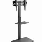 Gembird TVS-55T-02 TV floor stand  32  - 55   black