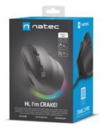 NATEC Crake 2 Pro mouse Universal Right-hand USB Type-A Optical 12800 DPI - imagine 3