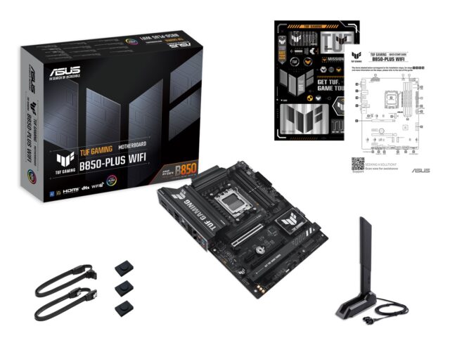 ASUS TUF GAMING B850-PLUS WIFI AMD B850 Socket AM5 ATX - imagine 11