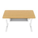 Activejet desk with electric height adjustment 140x70 ET119W-C white/oak - imagine 19