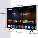 TCL QLED TV 43  Google TV Dolby Vision Atmos