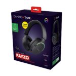 Trust GXT 491 Fayzo Headset Wired & Wireless Head-band Gaming USB Type-C Bluetooth Black - imagine 12
