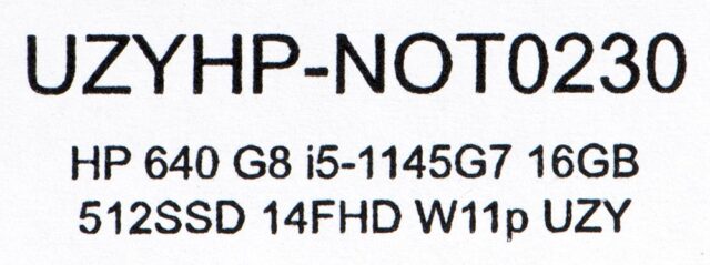 HP ProBook 640 G8 i5-1145G7 16GB 512GB SSD 14  FHD Win11pro Used - imagine 2