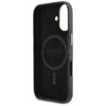 Case Guess 4G Script MagSafe for iPhone   17  black - imagine 7